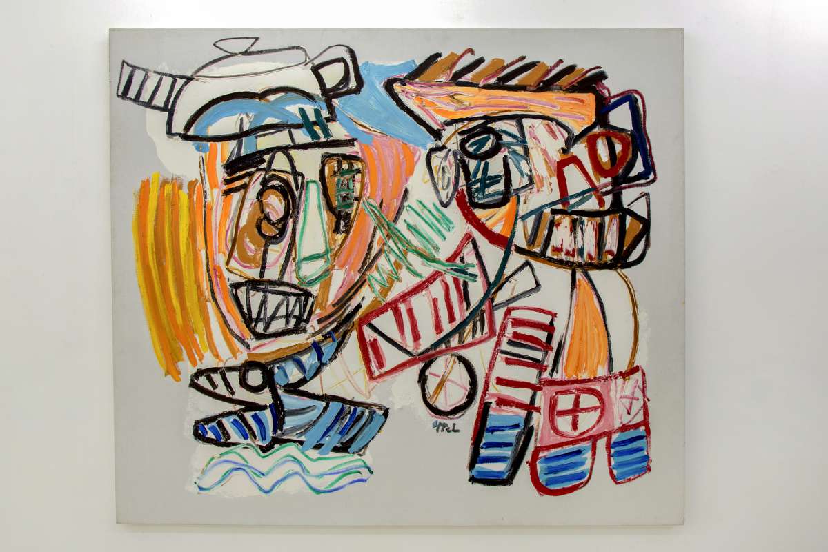 Karel Appel, Larvotto Beach II, 1980