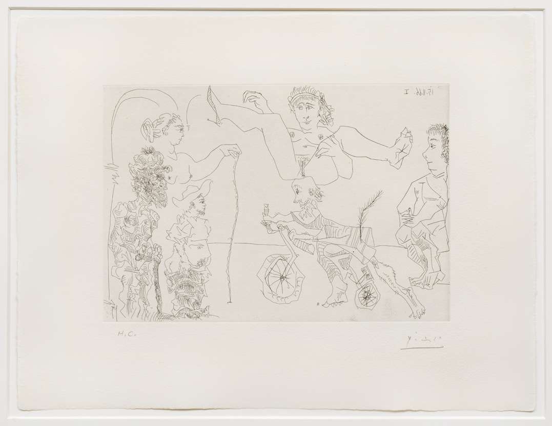 Pablo Picasso, Le Cocu Magnefique, 1966 (published 1968)