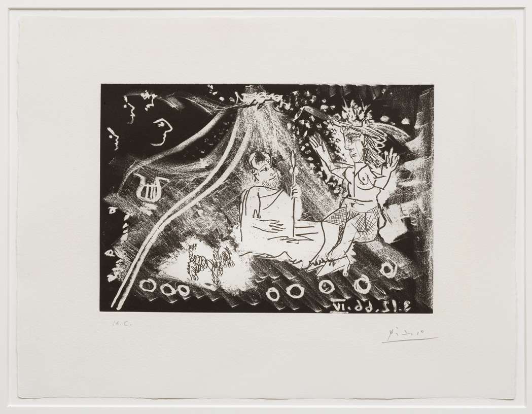 Pablo Picasso, Le Cocu Magnefique, 1966 (published 1968)