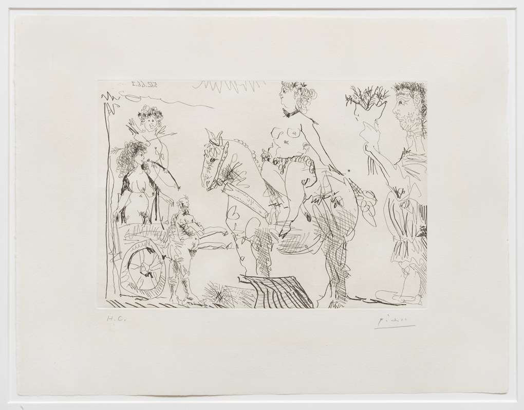 Pablo Picasso, Le Cocu Magnefique, 1966 (published 1968)