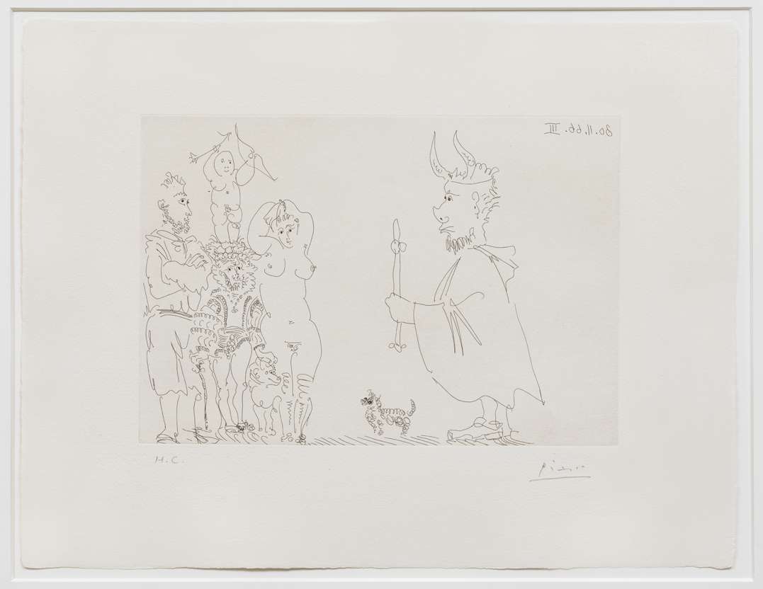 Pablo Picasso, Le Cocu Magnefique, 1966 (published 1968)