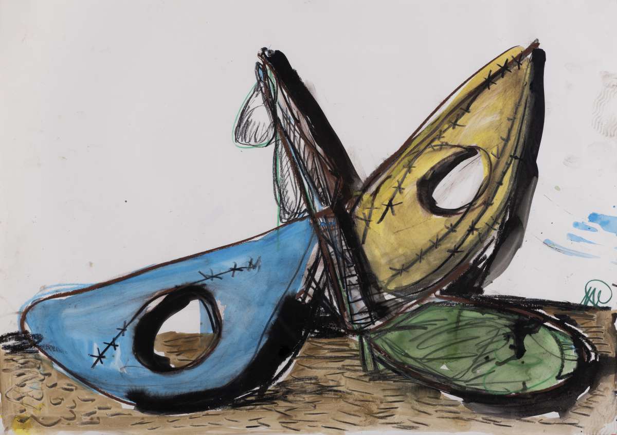 Markus Lüpertz, Untitled, 1990