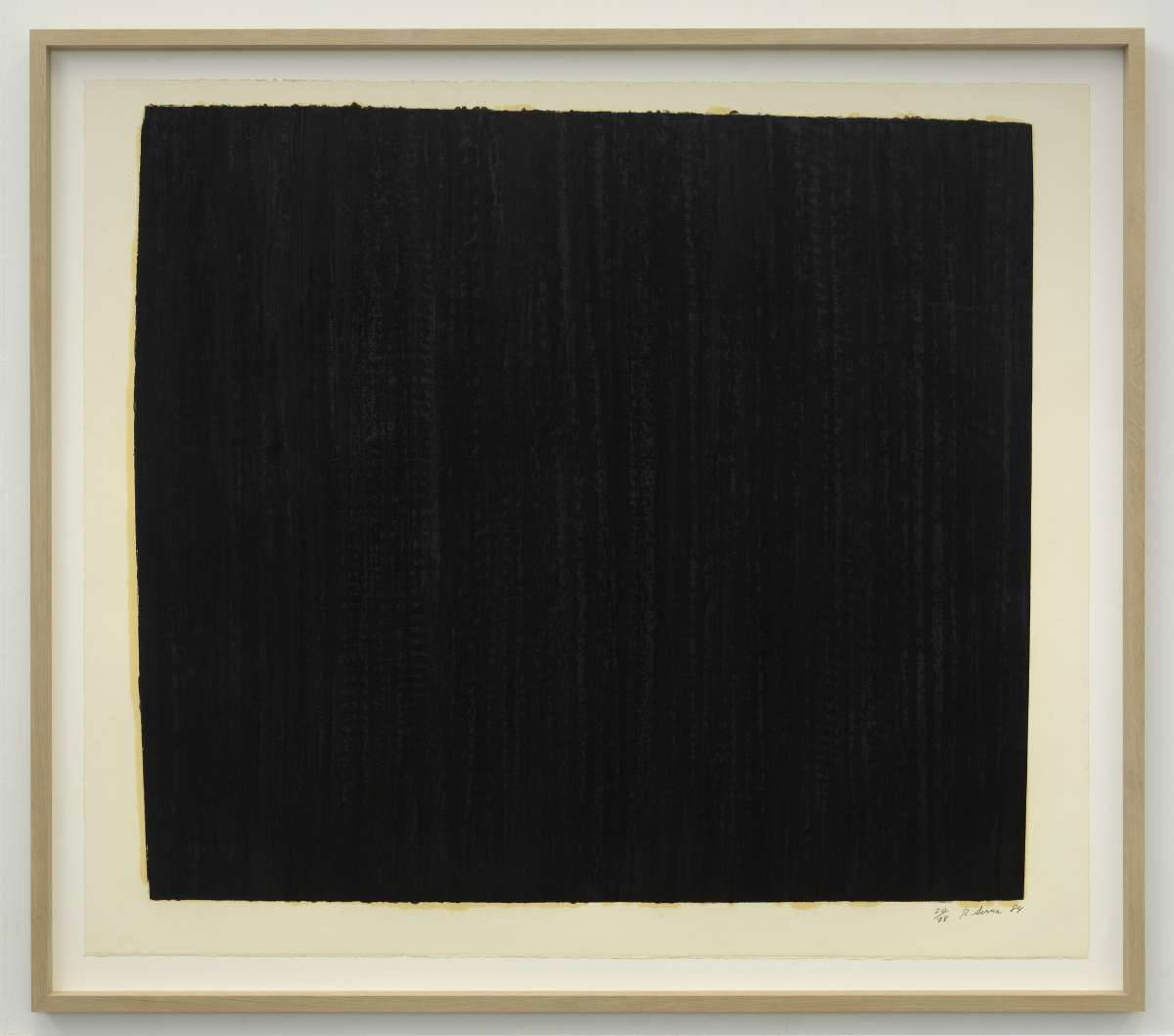 Richard Serra, Alberta Hunter, 1984