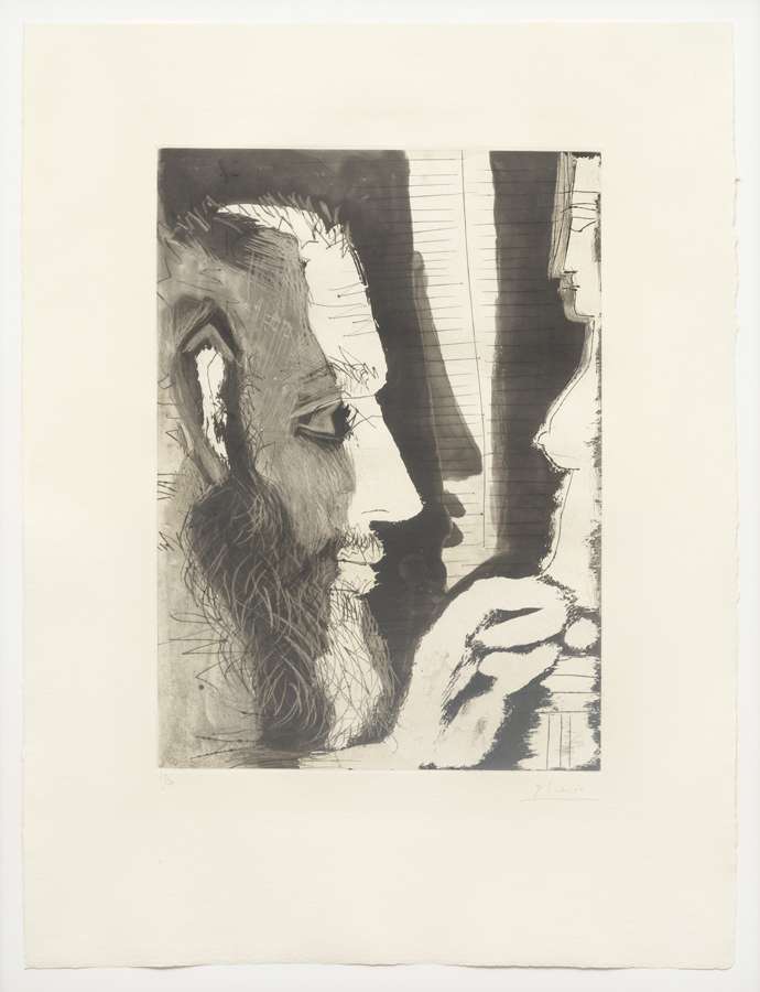 Pablo Picasso, Le Sculpteur, 1965