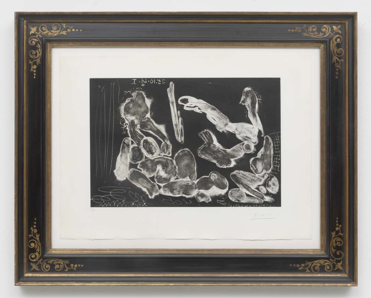 Pablo Picasso, Peintre et Modèle, 1966