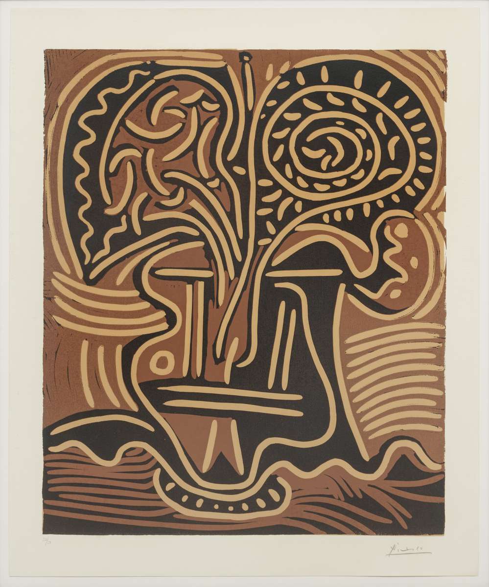 Pablo Picasso, Le Vase de Fleurs, 1959