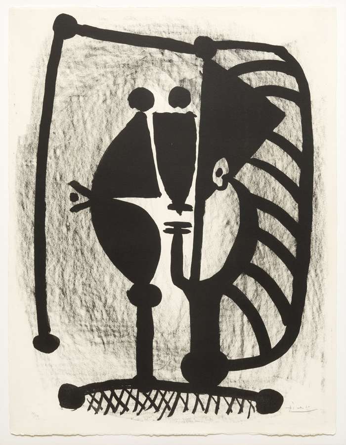 Pablo Picasso, Figure, 1948