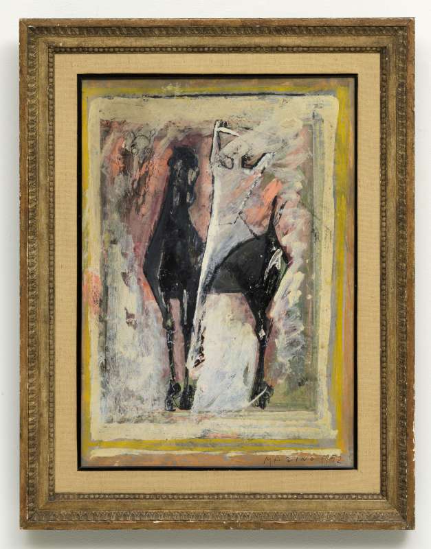 Marino Marini, Cavallo e cavaliere, 1952
