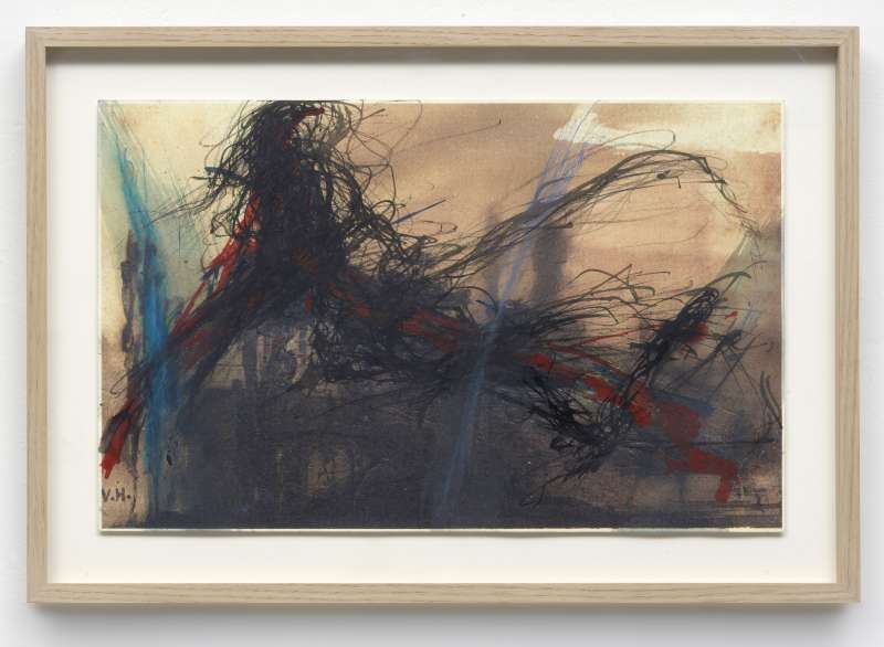 Arnulf Rainer, untitled (Victor Hugo), 1998/1999