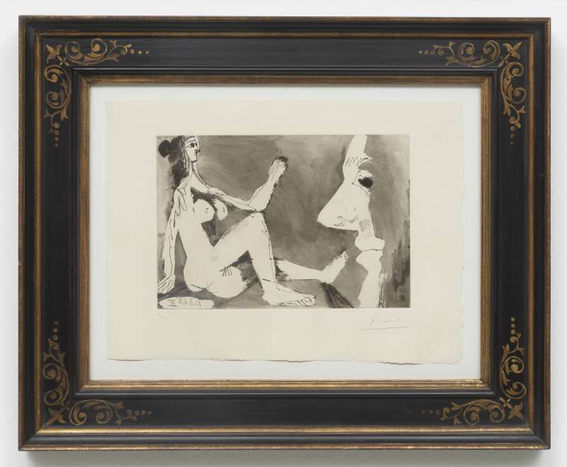 Pablo Picasso, Peintre et Modèle, 1965