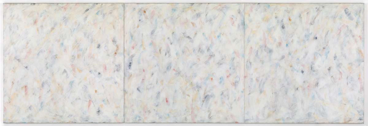 White Painting with Color, 1975