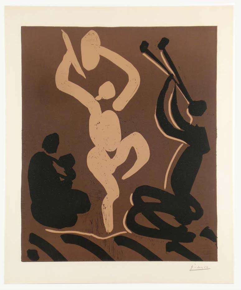 Pablo Picasso, Mère, Danseur et Musicien, 1959