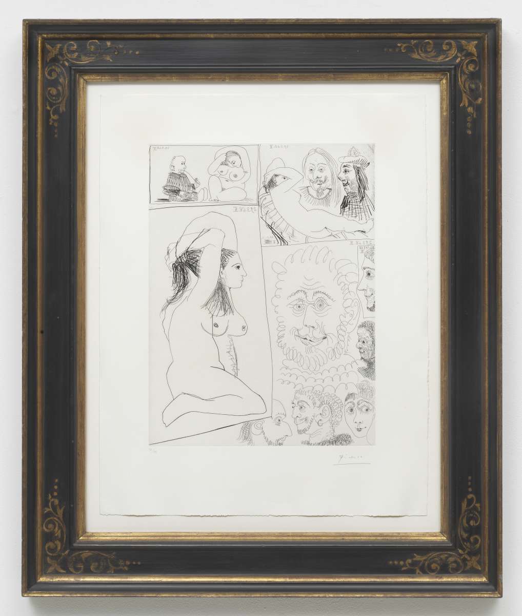Pablo Picasso, Bande Dessinée (Series 347), 1968
