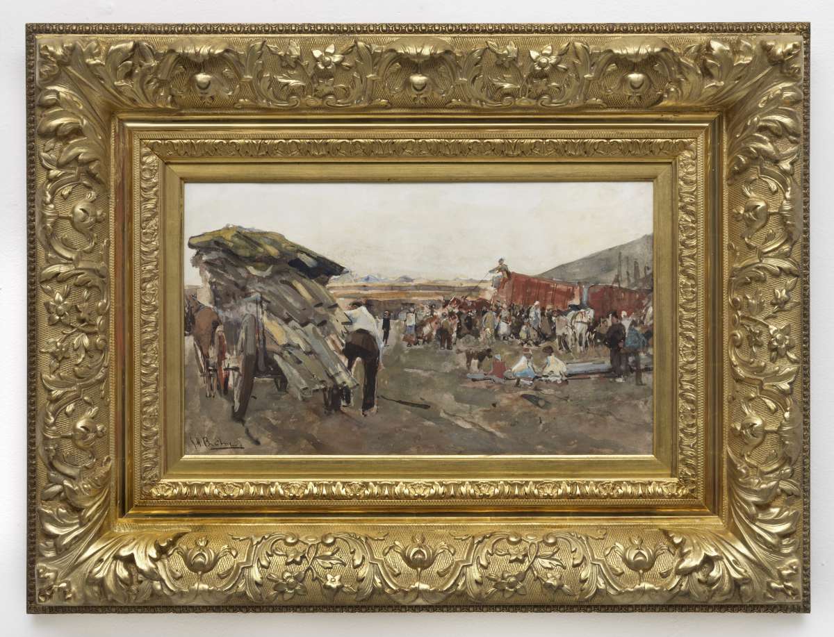George Hendrik Breitner, Het opslaan van de kermis