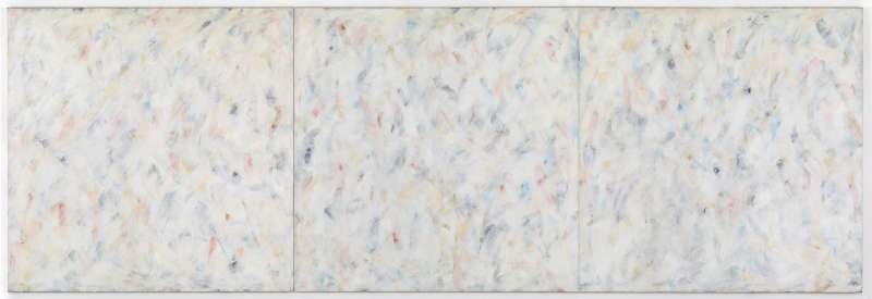 White Painting with Color, 1975