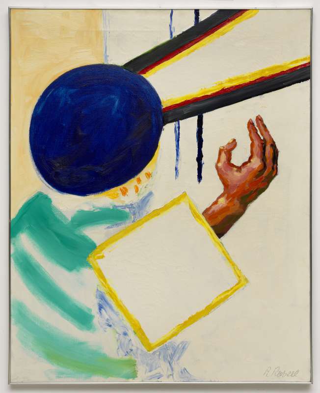 Untitled (Hand en Blauw Vierkant (Hand and Blue Square)), 1979