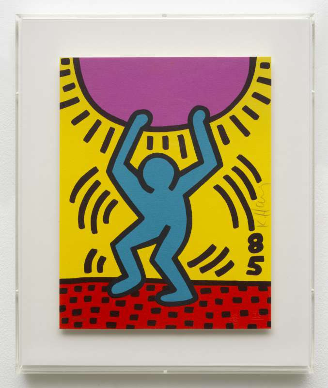 Keith Haring, International Youth Year, 1984