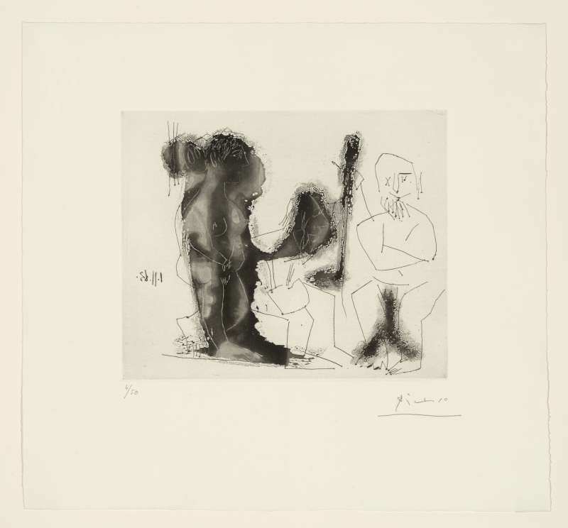 Pablo Picasso, Dans l' Atelier, 1963