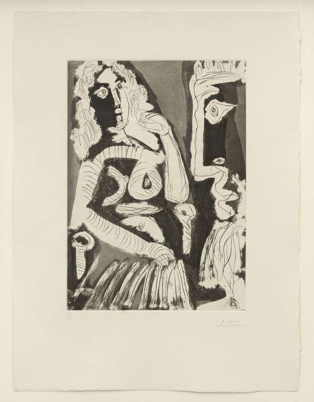 Pablo Picasso, Le Modèle, 1965