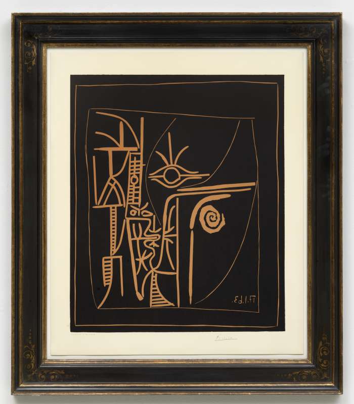 Pablo Picasso, Tête, 1963